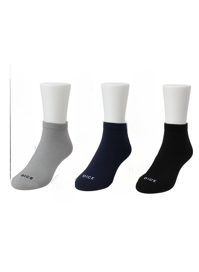 DICE half socket socks 3 pack