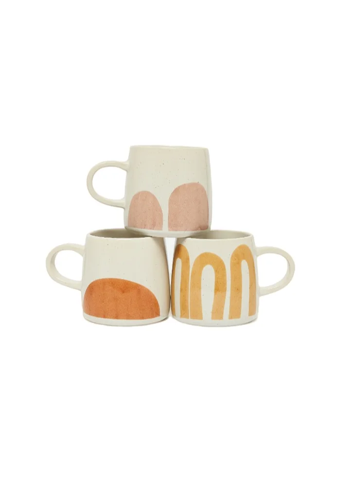 Prickly Pear Boho Terracotta Mug
