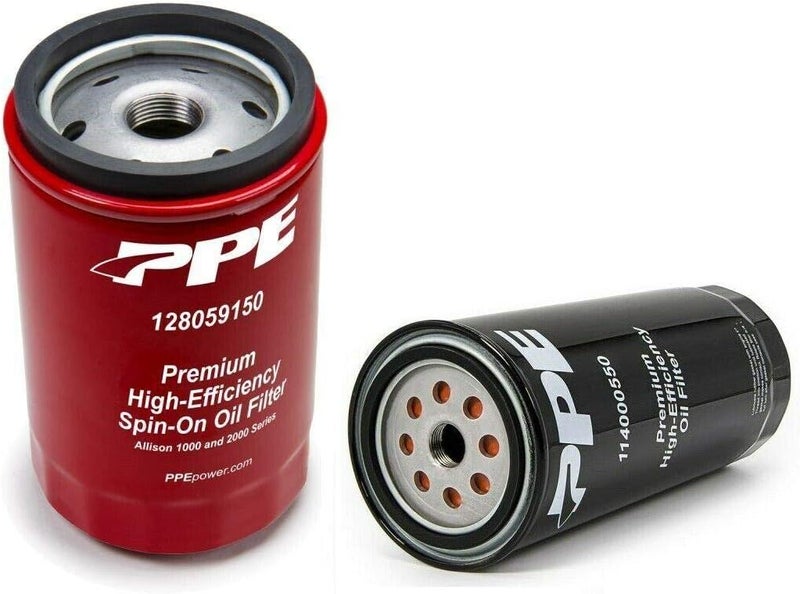 Pacific Performance Engineering PPE Double Deep Spin On Transmission Filter & 5 Micron Premium High-Efficiency Oil Filter for Chevy/GMC Duramax Diesel - Image 1
