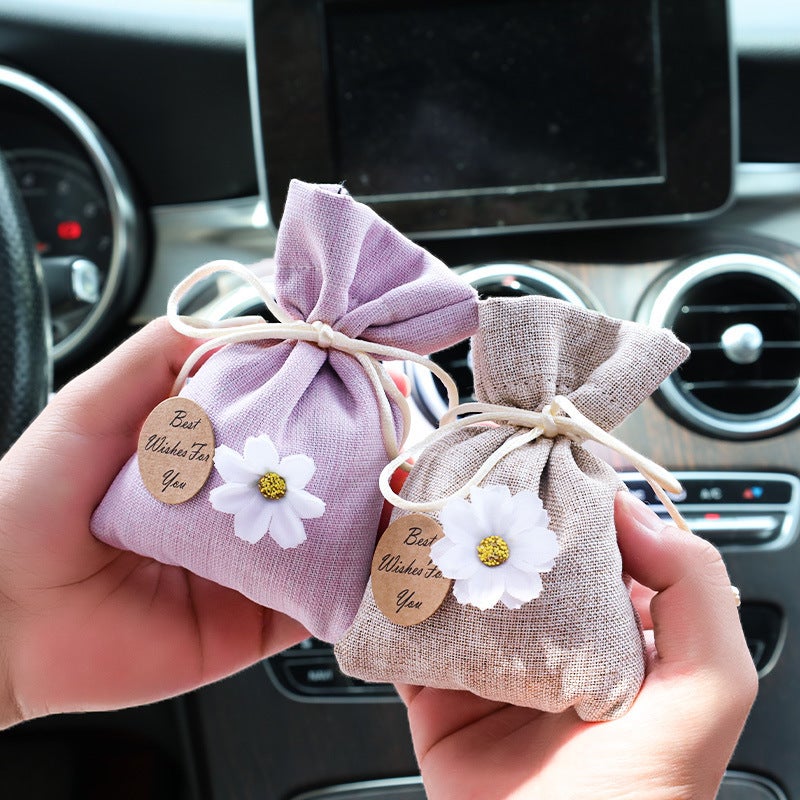 Gardenia Car Air Freshener Sachet - Image 2