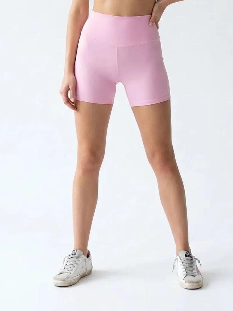 Mixray MIXRAY High-Waist Skinny Cycling Shorts