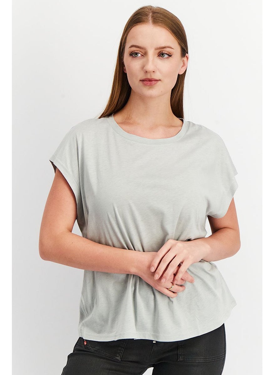 Women Comfort Fit Cap Sleeve Yoga Tops, Grey - pzsku/ZACC464D1F12BC8D8EA30Z/45/_/1724350903/eec2b834-c157-41fa-8263-4f16efbac916