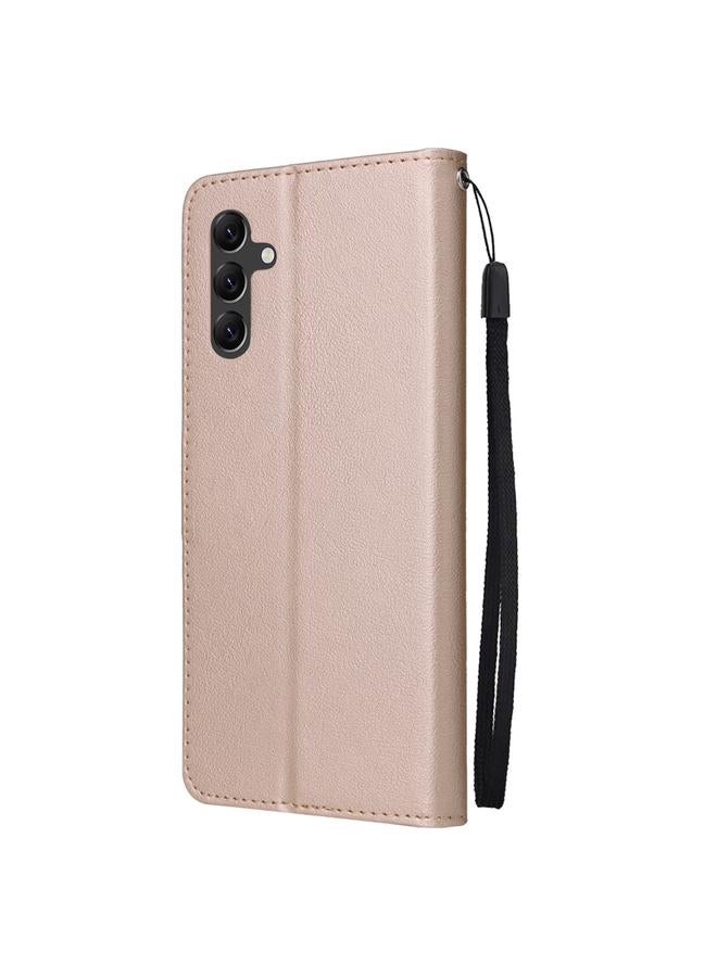 اس-توب جراب جلدي متعدد الوظائف بثلاث فتحات للبطاقات لهاتف Samsung Galaxy A14 5G - Image 3