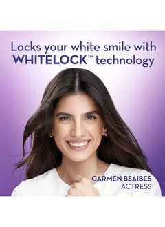 Crest 3D White Whitelock Micropolisher Toothpaste - Rose Extract with Mineral Slat 88ml  - Image 4