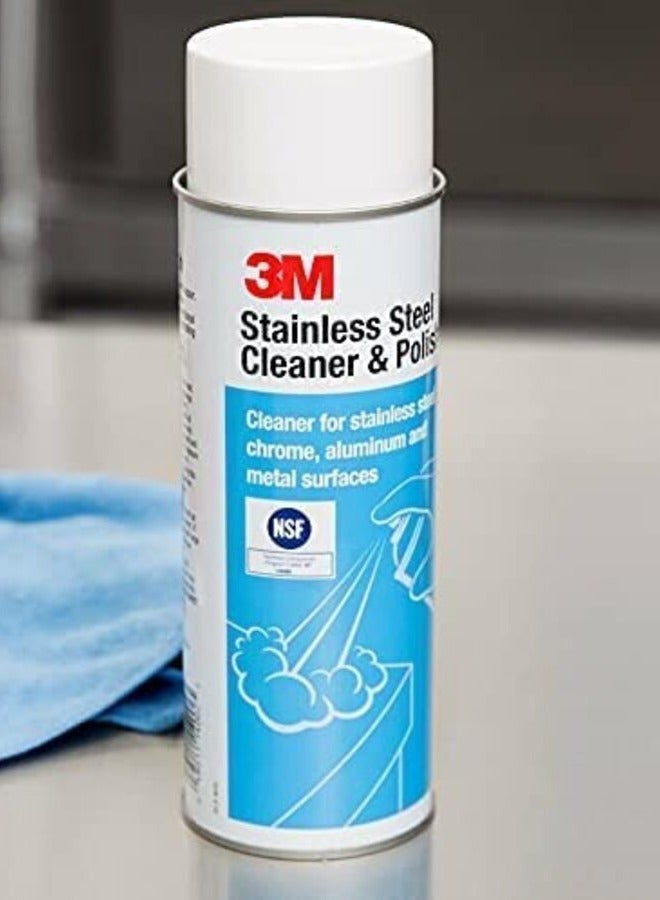 3M Robustline Stainless Steel Cleaner & Polish - Pack Of 3Pcs (600Ml) "3M"