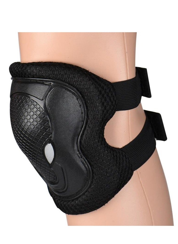 G-140 Adults Protective Gear Set 6PCS for Skating Cycling Scooter, Black - Image 4