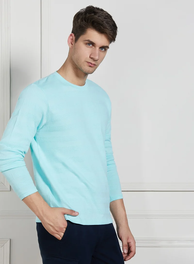Dennis Lingo Light Blue T-Shirt for Men - Regular Fit, Stylish