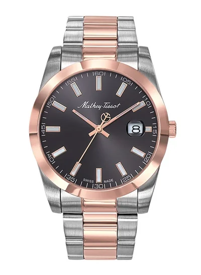 Mathey-Tissot Mathy I Quartz Black Dial Men's Watch H450RN