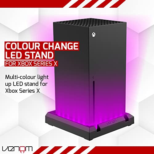 Venom Multi-Colour LED Light-up Console Stand (Xbox Series X) - Image 2