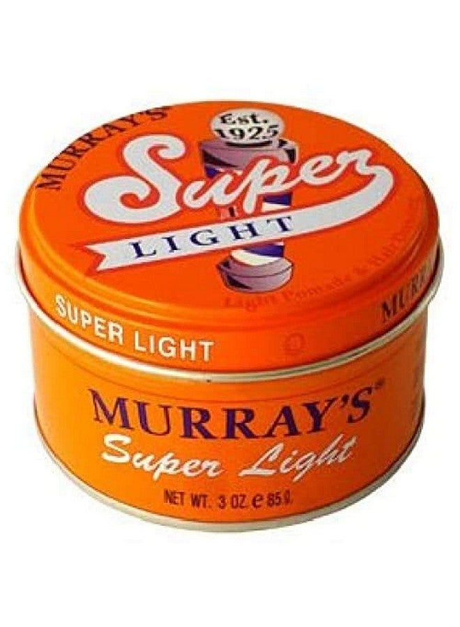 Murray's Light Pomade & Hair Dressing, Super Light, 3 oz. - Image 1