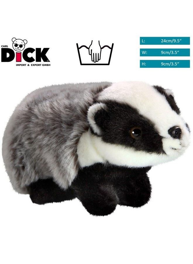 Carl Dick - Badger 9.5 Inches 24Cm Plush Toy Soft Toy Stuffed Animal 2964 - Image 1