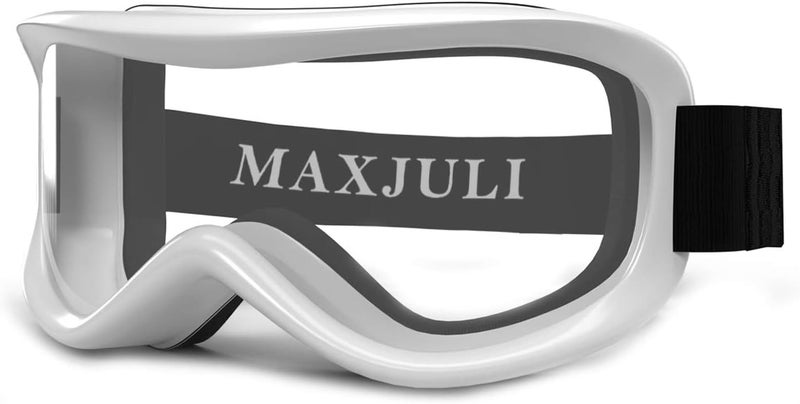 MAXJULI Kids Ski Goggles - Helmet Compatible Snow Goggles for Baby &Toddler with 100% UV Protection Age 0-4 4301 - Image 1