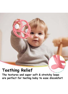 Mombella Snail Teething Rattle | Baby Toy | BPA-Free | Safe Materials | Dishwasher & Refrigerator Safe | Enhances Hand-Eye Coordination | 3-6 Months | 8.2 x 7.5 x 6.0 cm  - Image 4