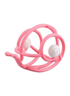 Mombella Snail Teething Rattle | Baby Toy | BPA-Free | Safe Materials | Dishwasher & Refrigerator Safe | Enhances Hand-Eye Coordination | 3-6 Months | 8.2 x 7.5 x 6.0 cm  - Image 1