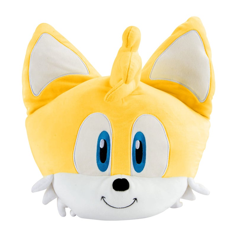 Club Mocchi Mocchi Sonic the Hedgehog Plush  Tails Plushie  Squishy Collectible Sonic Toys  Cute Plushies and Room Decor  15 inch - Image 2