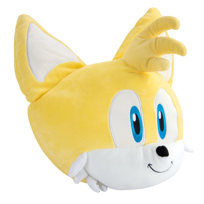Club Mocchi Mocchi Sonic the Hedgehog Plush  Tails Plushie  Squishy Collectible Sonic Toys  Cute Plushies and Room Decor  15 inch - Image 3
