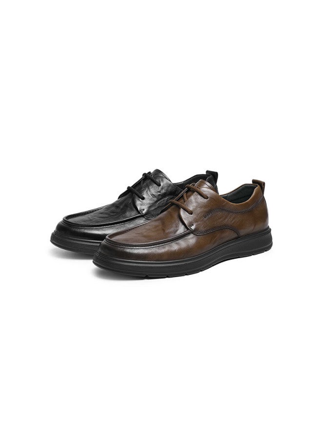 Red Dragonfly Spring Men Leisure Business Shoes Loafers Slip On Shoes Wta15084 Black 41 - Image 2