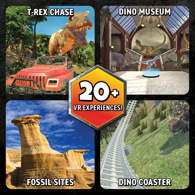 Abacus Brands Professor Maxwell's VR Dinosaurs - Virtual Reality Kids Science Kit, Book and Interactive STEM Learning Activity Set (New Edition) - for Ages 7 and Up - Image 4