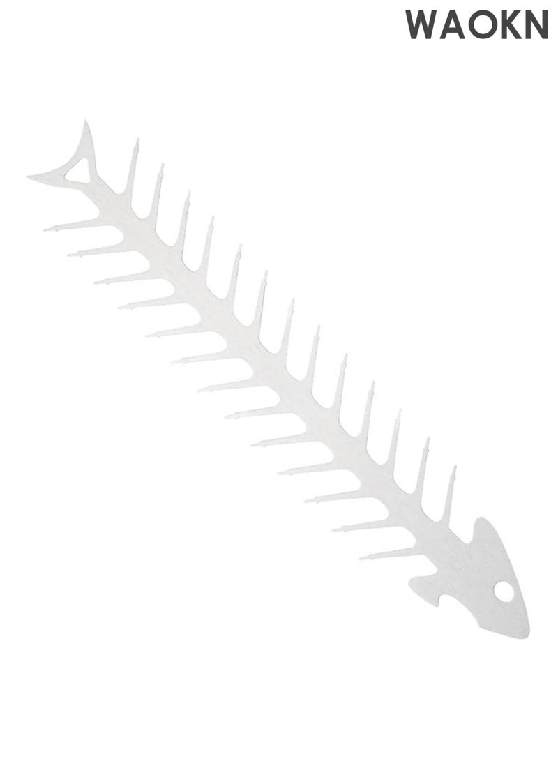 WAOKN Metal Wishbone Shaped Barbecue Skewer Reusable Roaster Fork Outdoor Camping Grills Skewers Bottle Opener Easy to Use - Image 1