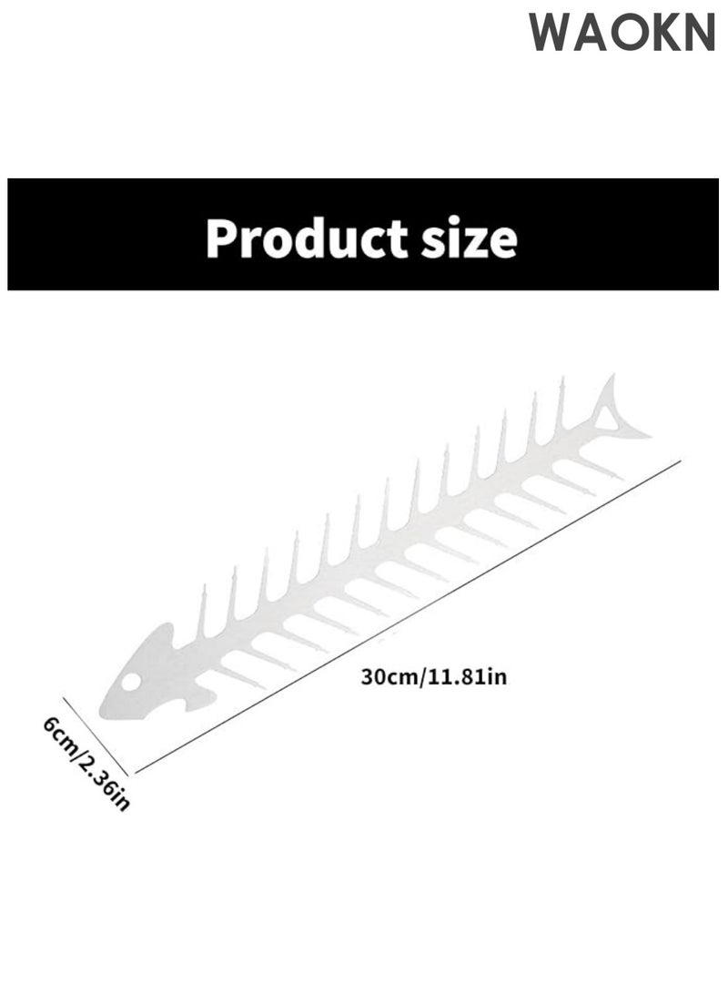 WAOKN Metal Wishbone Shaped Barbecue Skewer Reusable Roaster Fork Outdoor Camping Grills Skewers Bottle Opener Easy to Use - Image 3