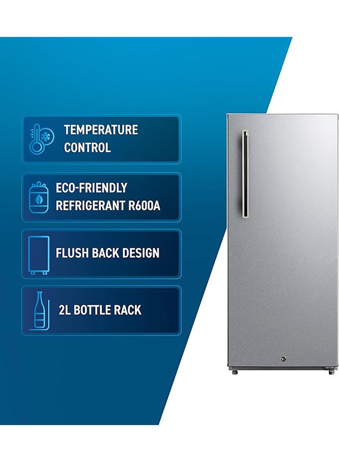 DAEWOO 250L Gross Capacity & 190L Net Capacity,Single Door Refrigerator, Adjustable Thermostat, Eco-Friendly Operation, Removable Shelves, - Image 4