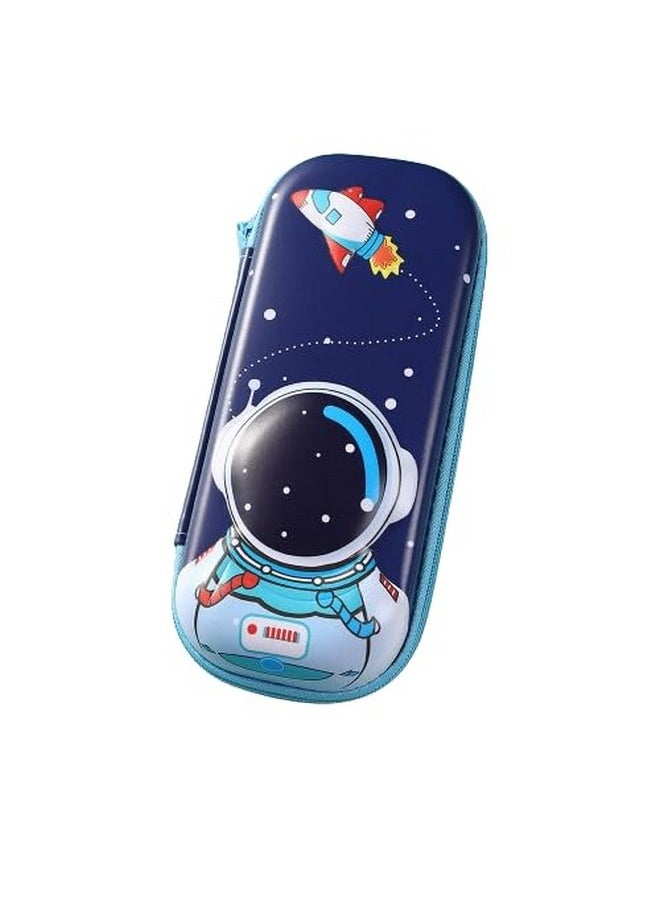 DD RETAILS - DD RETAILS 3D Cover EVA Pencil Case || Large Capacity Pencil Pouch for Boys & Girls || Cartoon Design Pencil Box/Case/Pouch for School (Print May Very) (Pack of 1) (Astronaut) - Image 1