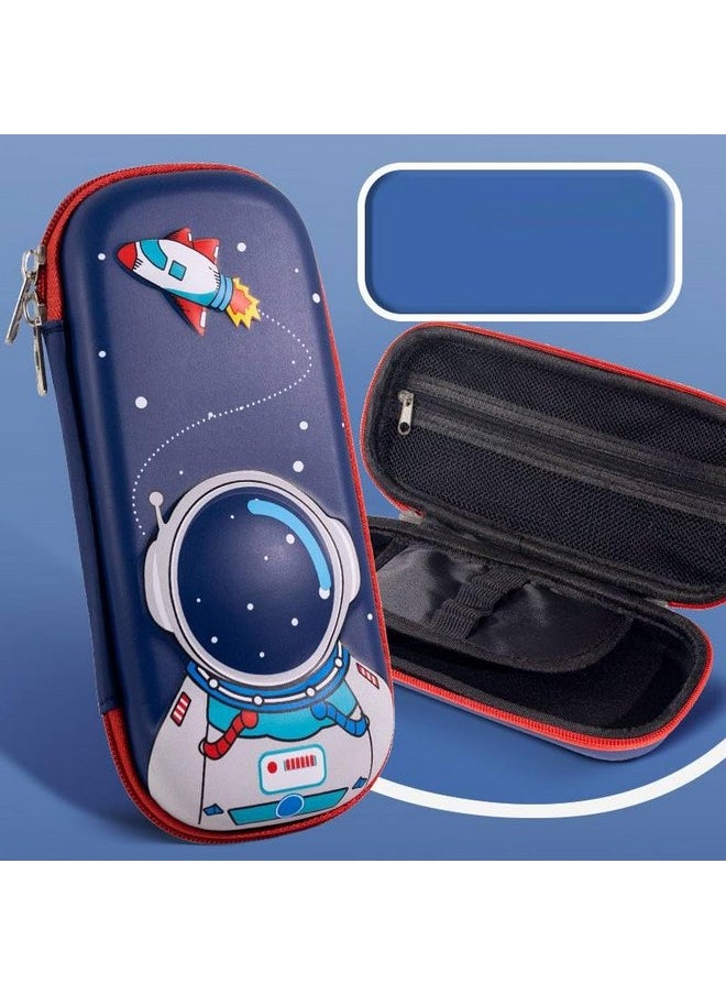 DD RETAILS - DD RETAILS 3D Cover EVA Pencil Case || Large Capacity Pencil Pouch for Boys & Girls || Cartoon Design Pencil Box/Case/Pouch for School (Print May Very) (Pack of 1) (Astronaut) - Image 1