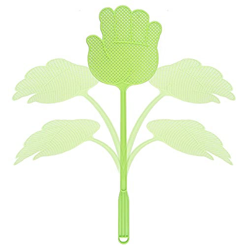 Dirza Fly Swatter - Funny Hand Shaped Fly Swatters - Durable -Colorful Manual Flyswatter Plastic Bug Swatters for Home Indoor Outdoor Classroom Office 5 Pack - Image 4