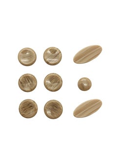 Saxophone snap mica sheet saxophone Pearl Mica sheet saxophone button sheet saxophone plastic Press SheetPlastic snap-button khaki Plastic snap-button khaki