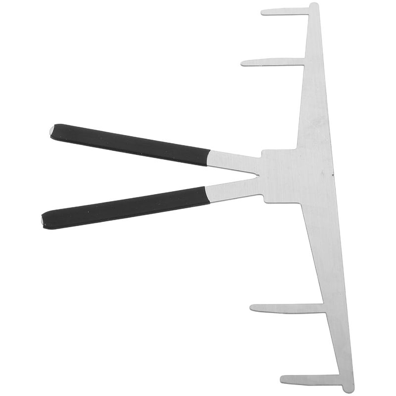 Position Ruler for Eyebrow Tattooing Eyebrow Mapping Tool for Accurate Measurement Precision Three-point Design - Image 1