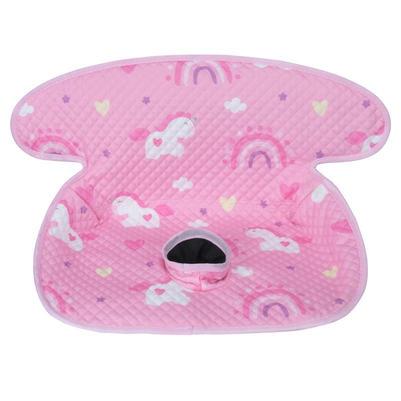 INFANZIA Dry Seat Car Seat Protector Waterproof Carseat Liner Potty Training Toddlers Baby and Infants Piddle Pad for Carseats Strollers Pink 1 Pack - Image 2