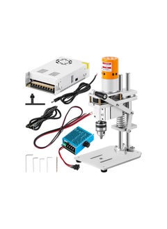 Mini Bench Drill Press Variable Speed Desktop Precision Drill Press 360W Portable Drilling Machine 110V for Wood, Metal, Crafts and Jewelry Making, CNC 795 Motor B10 Chuck, 1.97-inch Drilling Depth