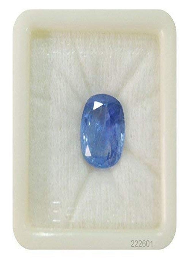 GEMS RIVER 7.87 Carat 8.25 Ratti Blue Sapphire (NEELAM/NILAM Stone) Gemstone (U322) - Image 2