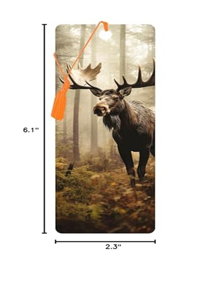 3D LiveLife فاصل كتاب ثلاثي الأبعاد من لايف لايف - موس داون من ديلوكس بيس. فاصل صفحات لطيف على شكل موس. إكسسوارات مستوحاة من الحيوانات لمحبي الكتب. هدايا صغيرة للرجال والنساء والكتاب والمعلمين. - Image 3
