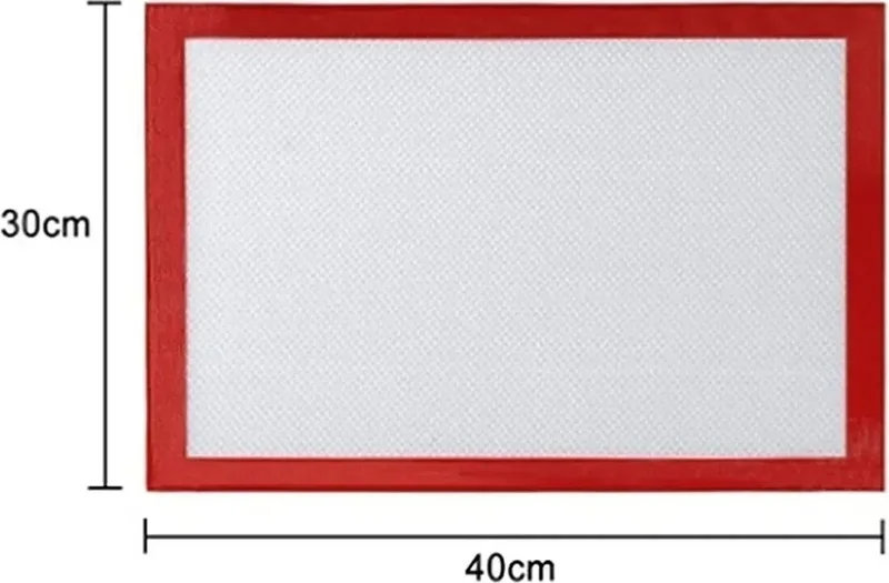 Safestore Bilir Self-Oiled Silicone Baking Mat-Dough Rolling Mat 30X40