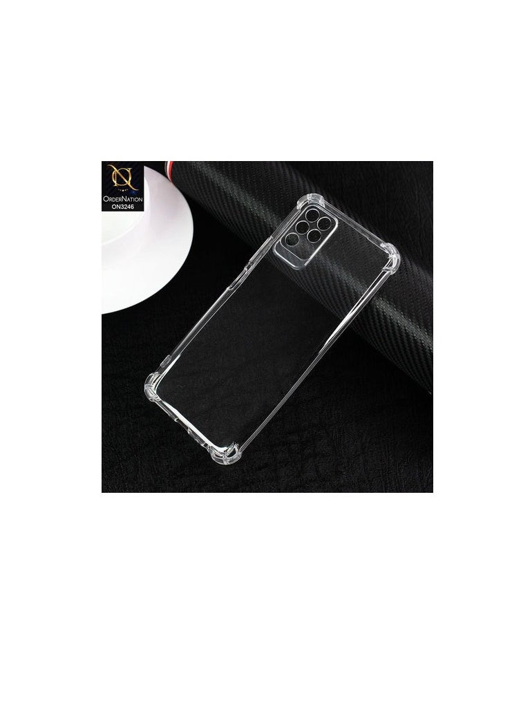 Generic - Infinix Note 10 Cover - Soft 4D Design Shockproof Silicone Transparent Clear Case - Image 1