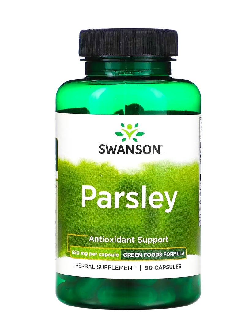 SWANSON Parsley 650 mg  90 Capsules