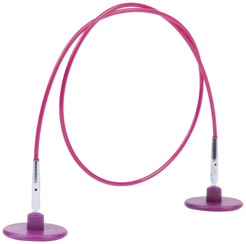KNITPRO KP10501 35cm Single Cable to make 60cm Interchangeable Needle Purple 350