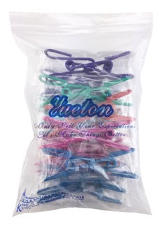 Yueton yueton Pack of 30 Multi-Purpose Clothesline Utility Clips, Steel Wire Clips  - Image 2