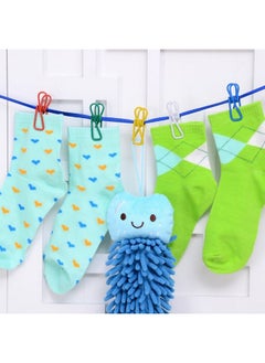 Yueton yueton Pack of 30 Multi-Purpose Clothesline Utility Clips, Steel Wire Clips  - Image 4