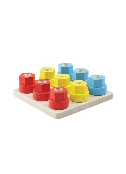 Brainsmith Colour Sorter Activity Board, Shape Recognition, Sorting Skills, Multi