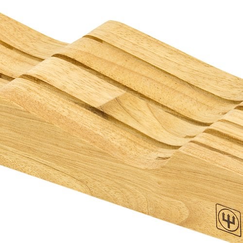 Wusthof WÜSTHOF 7-Slot In Drawer Knife Storage, Natural Wood - Image 5