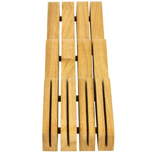 Wusthof WÜSTHOF 7-Slot In Drawer Knife Storage, Natural Wood - Image 3