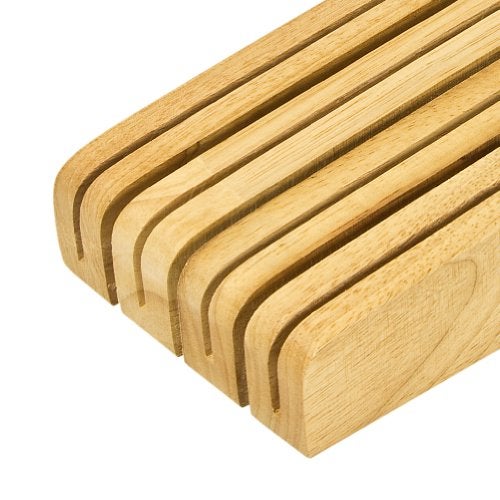 Wusthof WÜSTHOF 7-Slot In Drawer Knife Storage, Natural Wood - Image 4