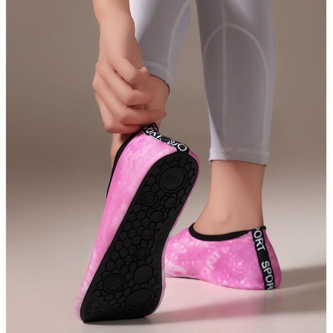 Unisex Indoor Fitness Yoga Shoes Breathable Non-Slip Soft Sole Trainers - Image 3