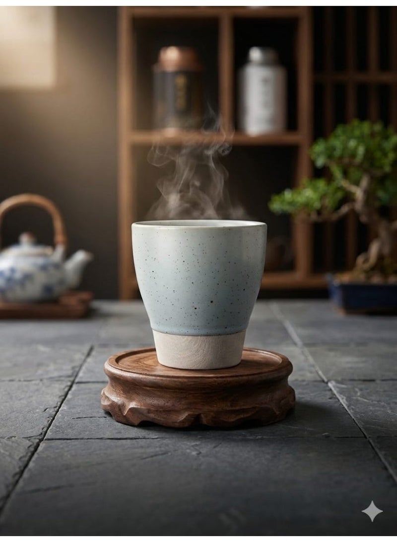 White ceramic coffee mug- 180 ml - Image 4