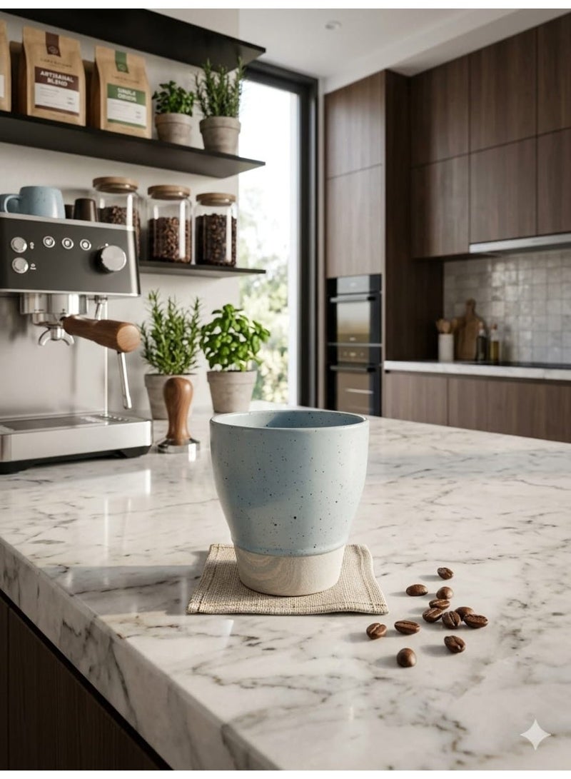 White ceramic coffee mug- 180 ml - Image 3