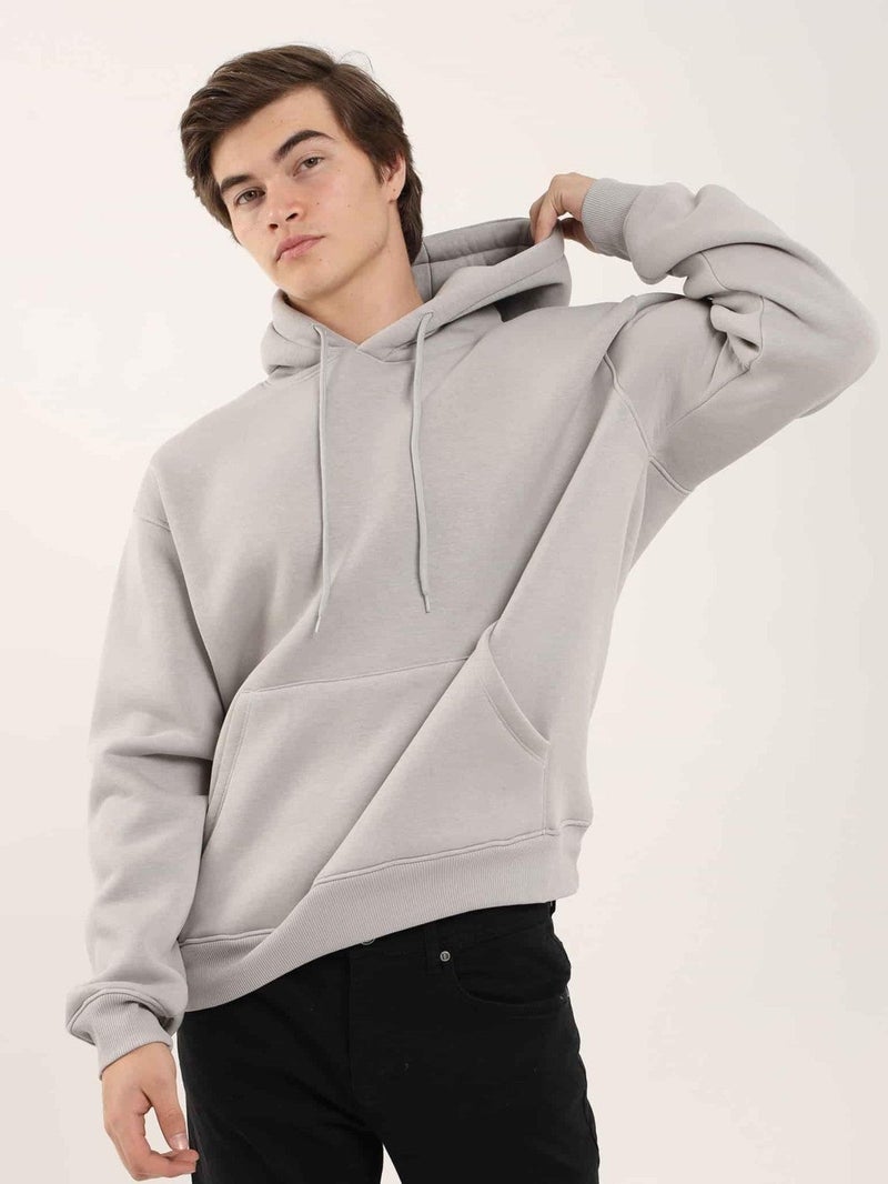 Dufy Taş Men's Regular Fit Hooded Sweatshirt - Image 3