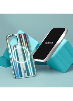 LuMee Halo Selfie Case For Apple Iphone 12 Mini Studio-Like Front & Back Light -Bolt  - Image 2