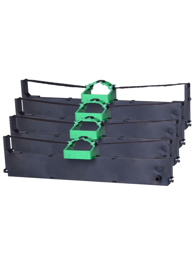 Huiwei Hueway Dpk700 حامل خرطوشة الشريط 4-pack لـ Fujitsu Dpk9500ga Pro Dpk710 Dpk7010 6750p 700h/t 770 720t طابعة نقطية - Image 3